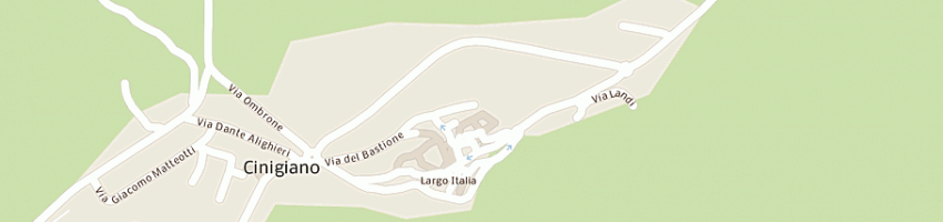 Mappa della impresa archos srl a CINIGIANO