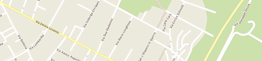 Mappa della impresa ranuzzi vanni a BOLOGNA