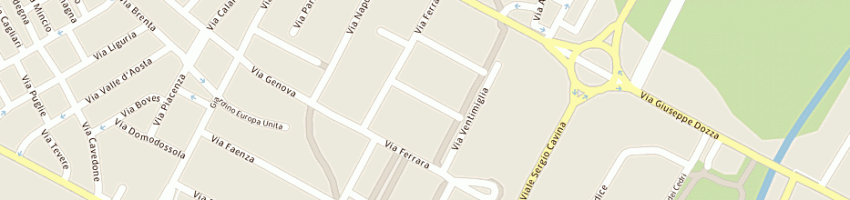 Mappa della impresa profumeria cristiana di martelli cristiana a BOLOGNA