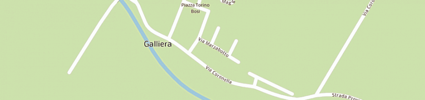 Mappa della impresa daf snc di nascetti andrea e c a GALLIERA