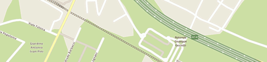 Mappa della impresa ga-ma srl a BOLOGNA