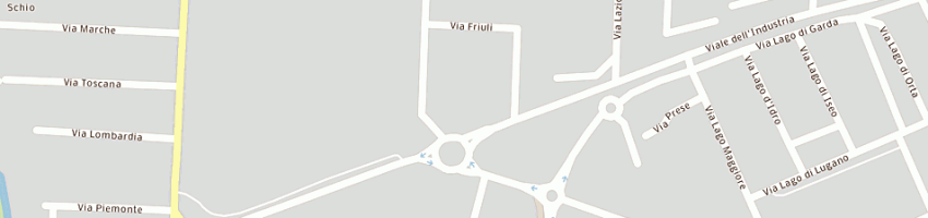 Mappa della impresa videotec spa a SCHIO