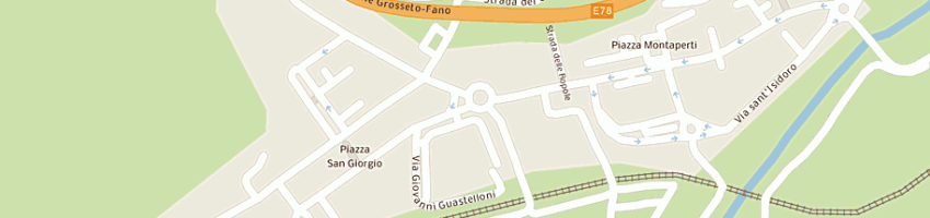 Mappa della impresa banca di credito cooperativo di asciano scrl a SIENA