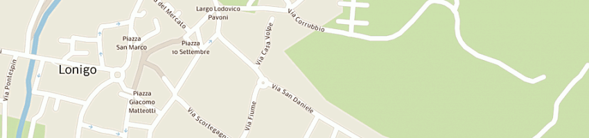 Mappa della impresa consuldata (srl) a LONIGO
