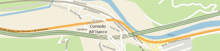 Mappa della impresa fintrans srl a CORNEDO ALL ISARCO