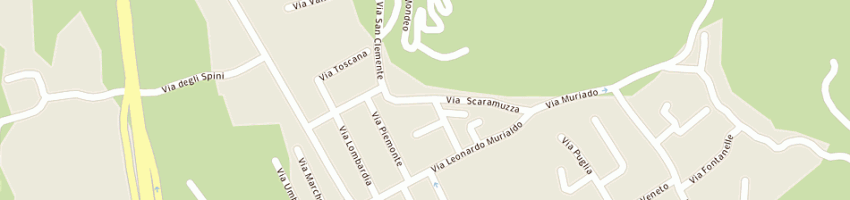 Mappa della impresa centro sauna snc a MONTECCHIO MAGGIORE