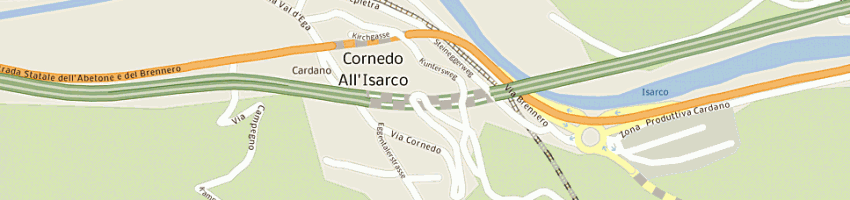 Mappa della impresa parrocchia cardano a CORNEDO ALL ISARCO