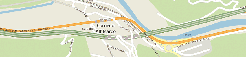 Mappa della impresa cover di schroffenegger silvia a CORNEDO ALL ISARCO