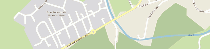 Mappa della impresa maglificio dm snc di drago mario e c a MONTE DI MALO