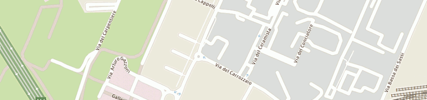 Mappa della impresa traconf srl a BOLOGNA