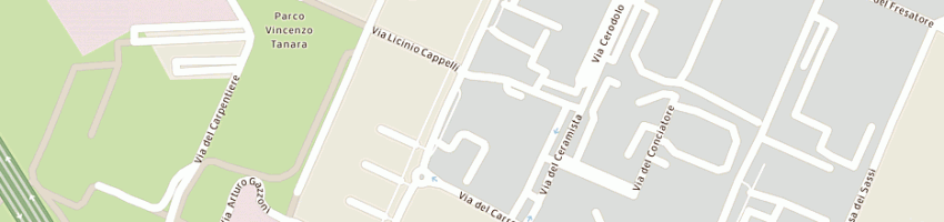 Mappa della impresa bvm spa a BOLOGNA