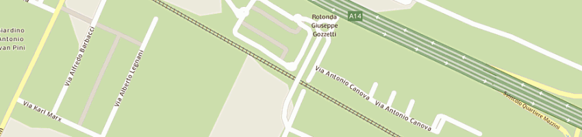 Mappa della impresa giangrasso vincenzo a BOLOGNA