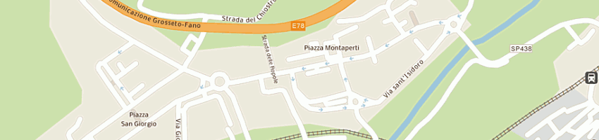 Mappa della impresa as asta a SIENA