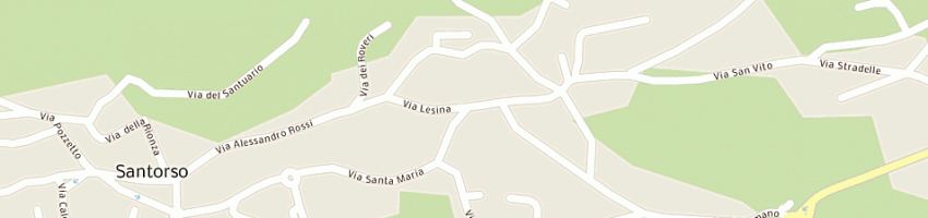 Mappa della impresa panificio broccardo snc di broccardo luigi mariano e c a SANTORSO