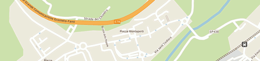 Mappa della impresa coop centro italia sca rl a SIENA