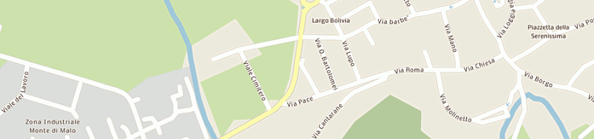 Mappa della impresa unicomm srl a MALO