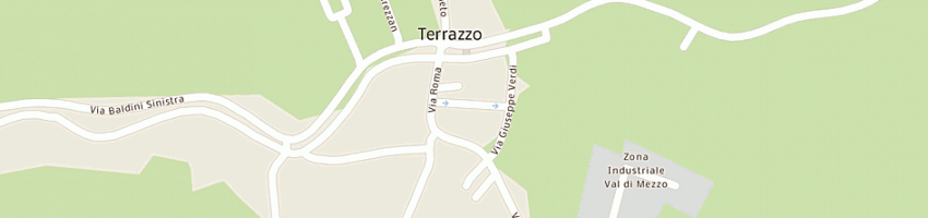 Mappa della impresa flli bubola di bubola stefano e c snc a TERRAZZO