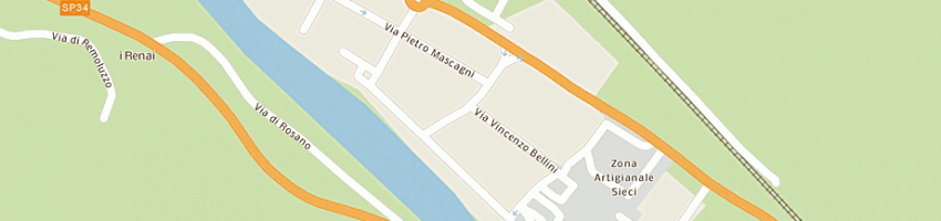 Mappa della impresa lucilla srl a PONTASSIEVE