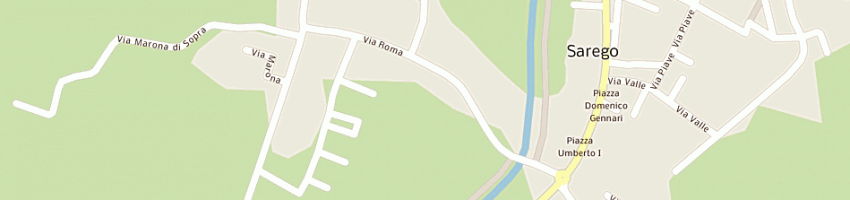 Mappa della impresa autofficina silva snc a SAREGO