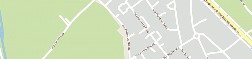Mappa della impresa pr snc di rossetto e c a MONTECCHIO MAGGIORE