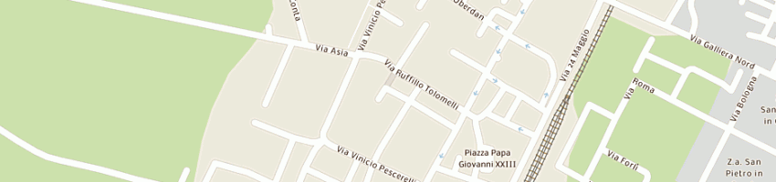 Mappa della impresa immobiliare simba srl a SAN PIETRO IN CASALE