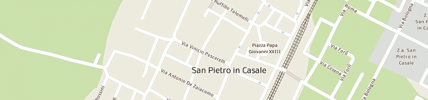 Mappa della impresa studio tecnico erredue a SAN PIETRO IN CASALE