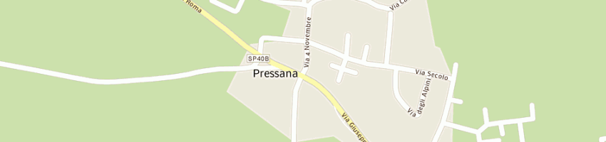 Mappa della impresa enercom srl a PRESSANA
