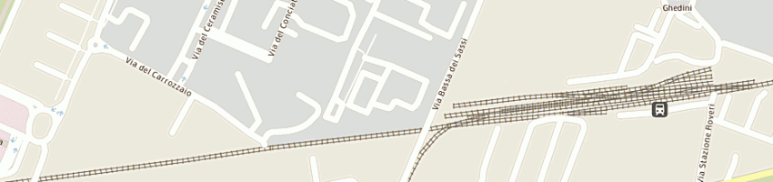 Mappa della impresa parker itr srl a BOLOGNA