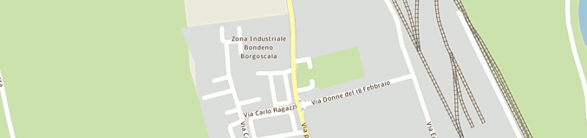 Mappa della impresa omniafer service srl a BONDENO
