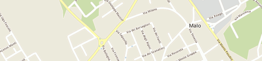 Mappa della impresa graizzaro emanuela a MALO