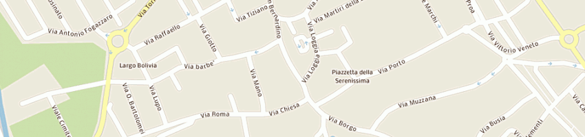 Mappa della impresa rizzi snc di rizzi rita e c a MALO