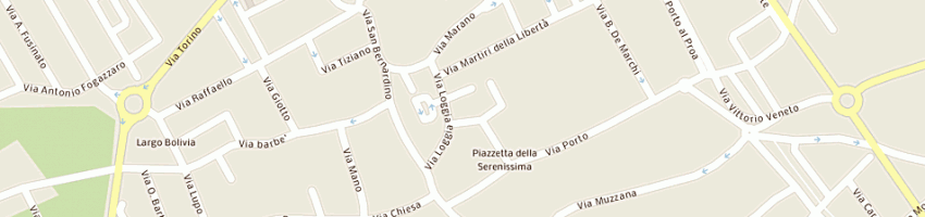 Mappa della impresa associazione pro loco di malo a MALO