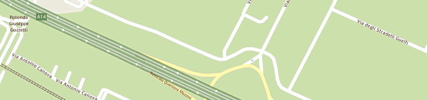 Mappa della impresa beltrandi (srl) a BOLOGNA