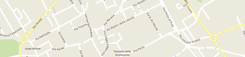 Mappa della impresa euromaster srl a MALO