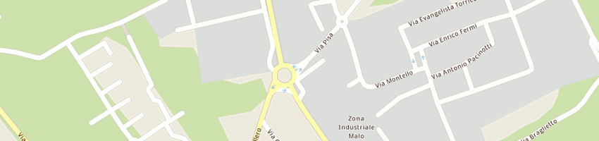 Mappa della impresa vemac di panozzo antonioec sas a MALO