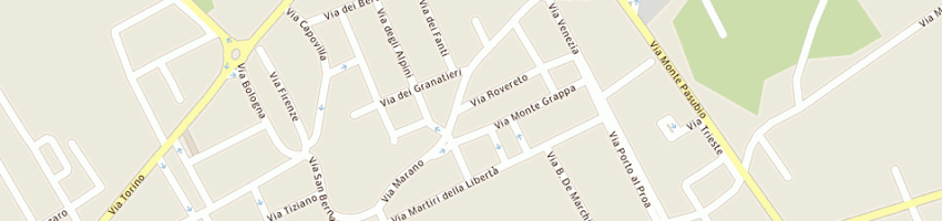 Mappa della impresa parrucchiera ruaro giovanna a MALO