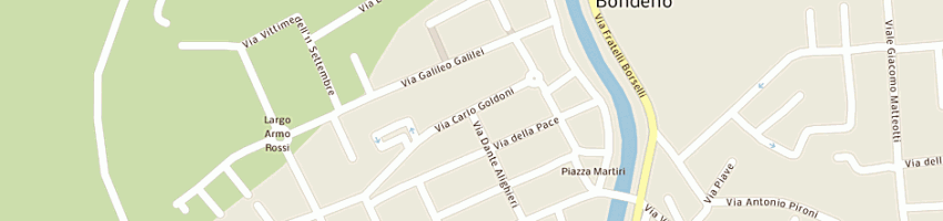 Mappa della impresa negrini giorgio a BONDENO