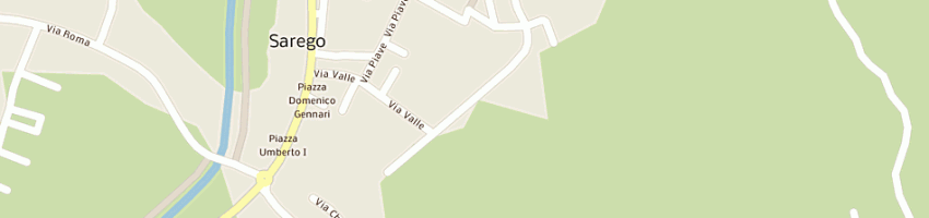 Mappa della impresa selle dalla valle (srl) a SAREGO
