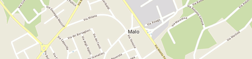 Mappa della impresa pegoraro marco a MALO