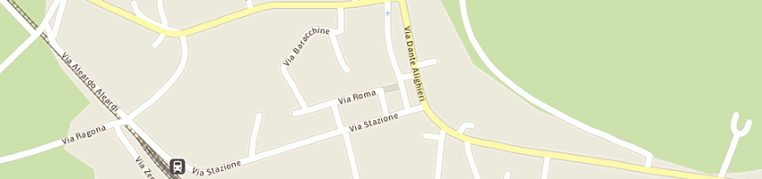 Mappa della impresa luca brina e armando dalla paola sas a CASTAGNARO