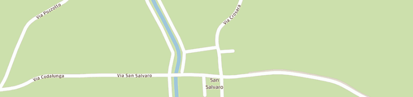 Mappa della impresa saggioro giuseppe azienda agricola a URBANA
