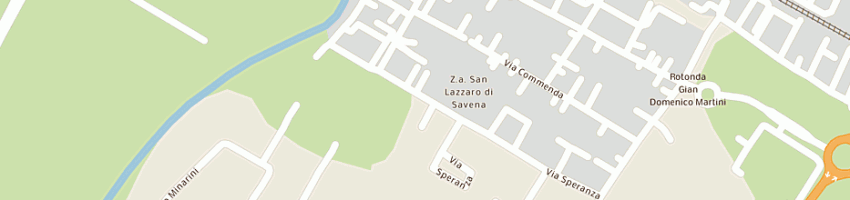 Mappa della impresa palmieri gianfranco a SAN LAZZARO DI SAVENA