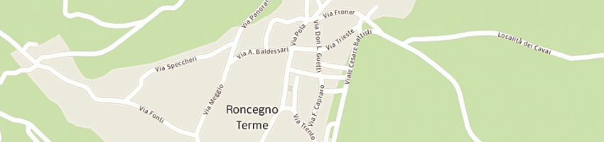 Mappa della impresa saterco di toller fabrizio a RONCEGNO TERME
