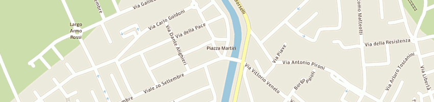 Mappa della impresa new look di buganza simonetta a BONDENO