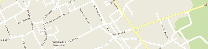 Mappa della impresa fanton walter a MALO