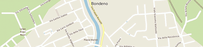 Mappa della impresa gilli maurizio a BONDENO