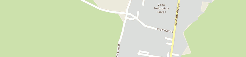 Mappa della impresa l m f srl a SAREGO