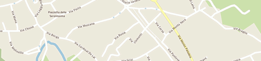 Mappa della impresa fornaro giovanni a MALO