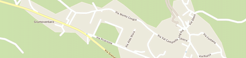 Mappa della impresa capovilla piergildo a COGOLLO DEL CENGIO