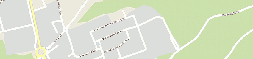 Mappa della impresa tipo - litografia de munari (snc) a MALO